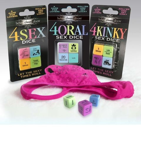 Behind Closed Doors 4 Kinky Sex Dice Game for Couples - Sex Games, Coupons and Tricks
