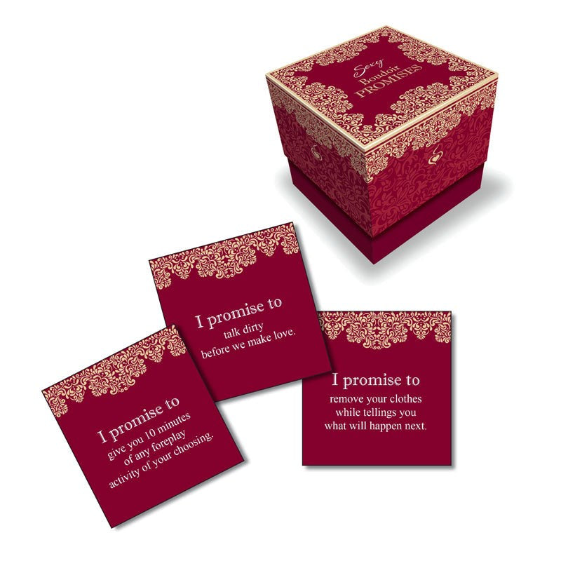 Little Genie Behind Closed Doors Sexy Boudoir Promises Lovers Activity Cards - Sex Games, Coupons and Tricks