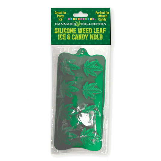 Cannabis Silicone Weed Leaf Ice Mould by Little Genie - Party Gifts and Novelties