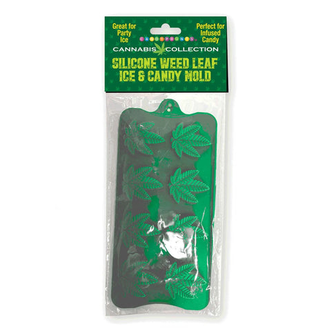 Cannabis Silicone Weed Leaf Ice Mould by Little Genie - Party Gifts and Novelties
