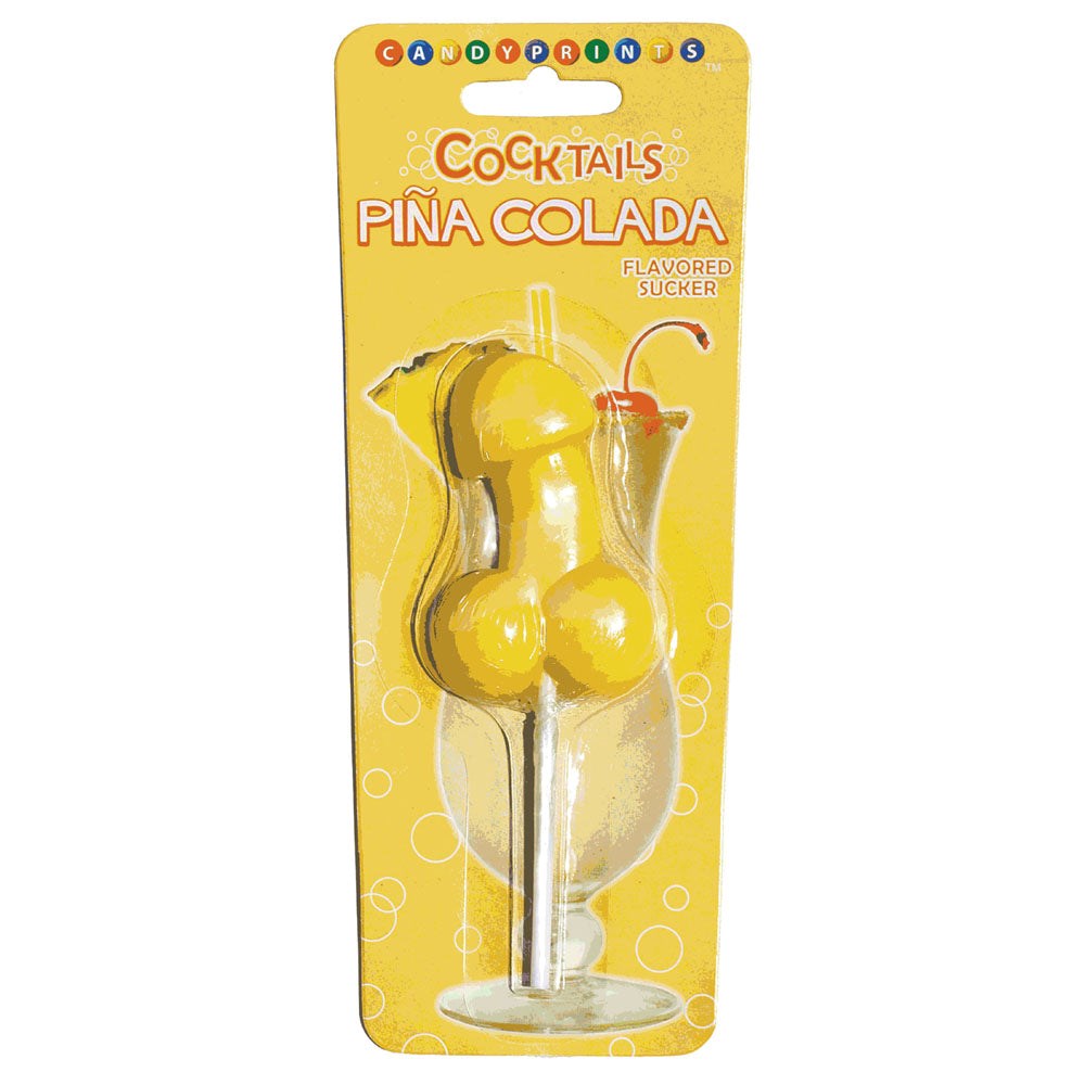 Little Genie Cocktail Suckers Flavoured Dicky Lollypop - Party Gifts and Novelties