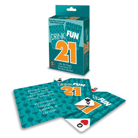 Drink Fun 21 Adult Drinking Party Game by Little Genie - Sex Games, Coupons and Tricks