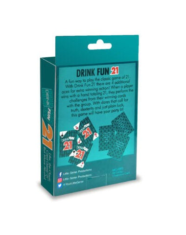 Drink Fun 21 Adult Drinking Party Game by Little Genie - Sex Games, Coupons and Tricks