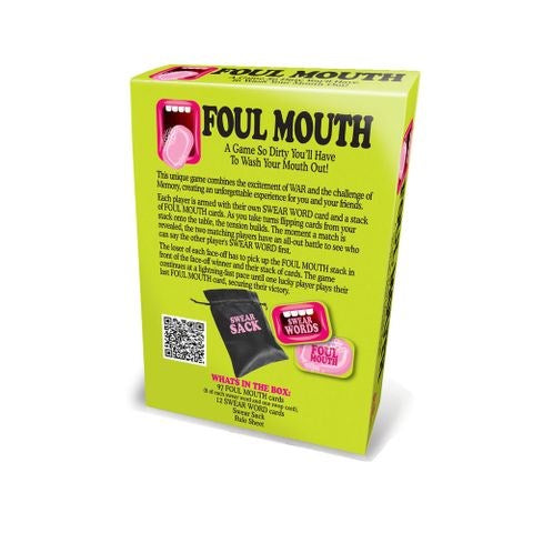 Foul Mouth Novelty Card Game by Little Genie - Sex Games, Coupons and Tricks
