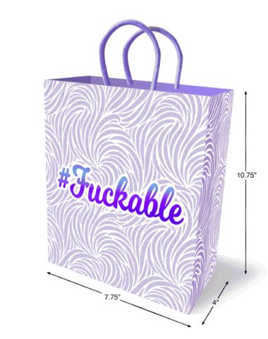 Fuckable Adult Novelty Gift Bag by Little Genie - Party Gifts and Novelties