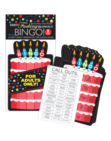 Happy Birthday Bingo Party Game by Little Genie - Sex Games, Coupons and Tricks