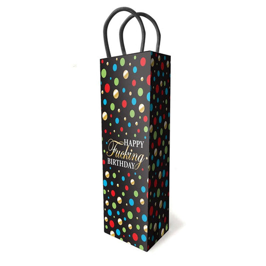Happy Fucking Birthday Naughty Gift Bag by Little Genie - Party Gifts and Novelties
