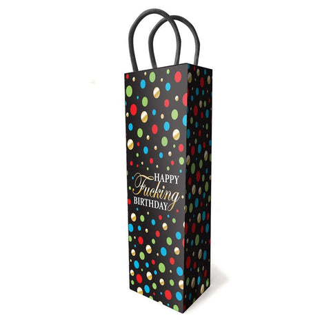 Happy Fucking Birthday Naughty Gift Bag by Little Genie - Party Gifts and Novelties