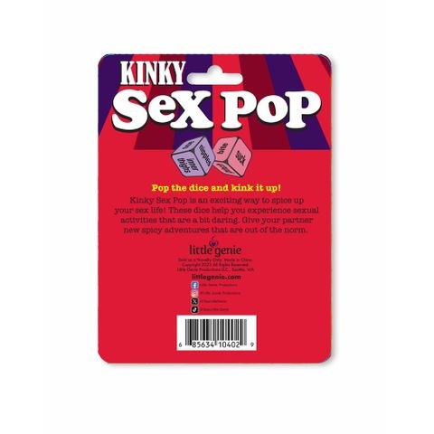 Little Genie Kinky Sex Pop Adult Popping Dice Game - Sex Games, Coupons and Tricks