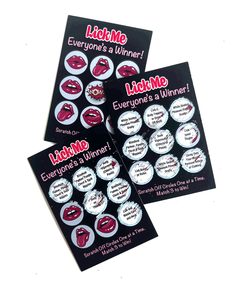 Little Genie Lick Me Lotto Naughty Scratcher - Party Gifts and Novelties