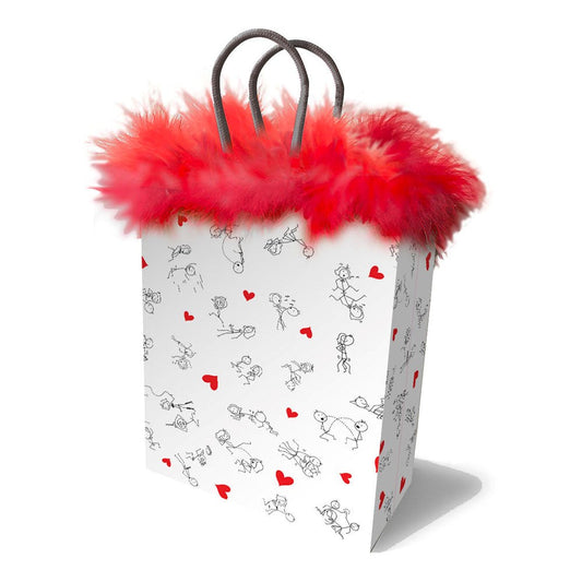 Naughty Stick Figures Gift Bag Novelty Gift Bag Party Gift - Party Gifts and Novelties