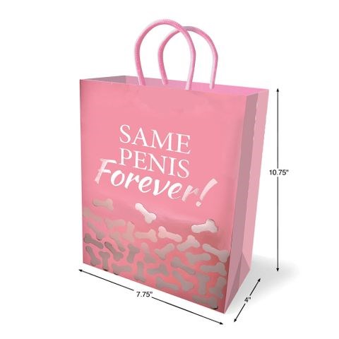 Same Penis Forever Gift Bag Novelty Gift Bag Party Gift - Party Gifts and Novelties