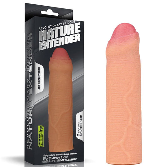 Lovetoy Nature Extender Silicone Uncut Penis Sleeve