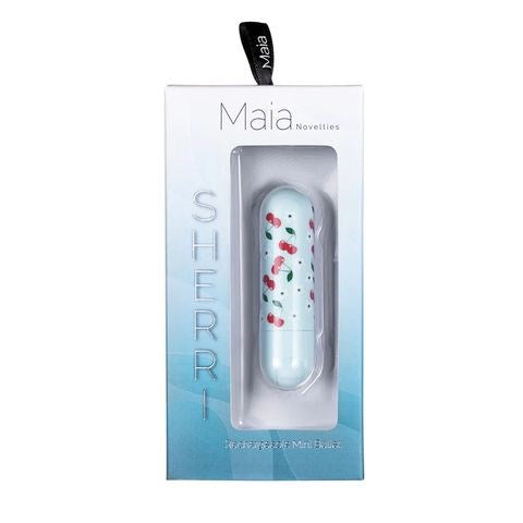 Maia Sherri Multi Function USB Rechargeable Bullet Vibrator Baby Blue - Bullet Vibrators