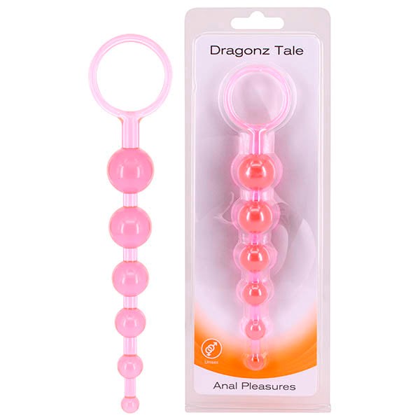 Seven Creations Dragonz Tale Anal Play Beads Lavender - Anal Beads and Balls