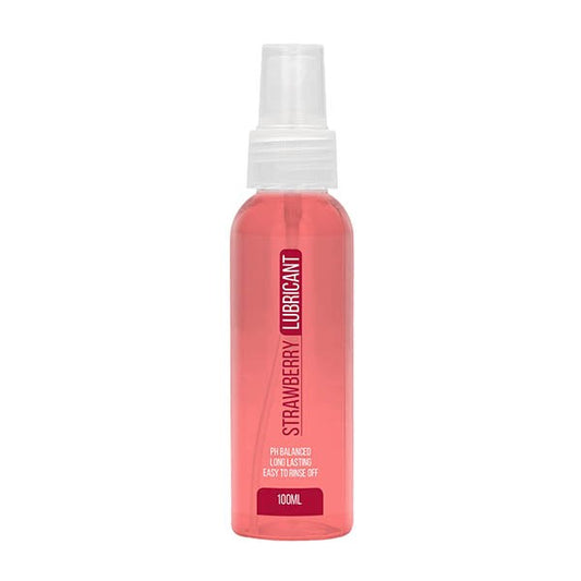 Pharmquests Strawberry Lubricant Bottle by Shots Toys - Water Based Lubes