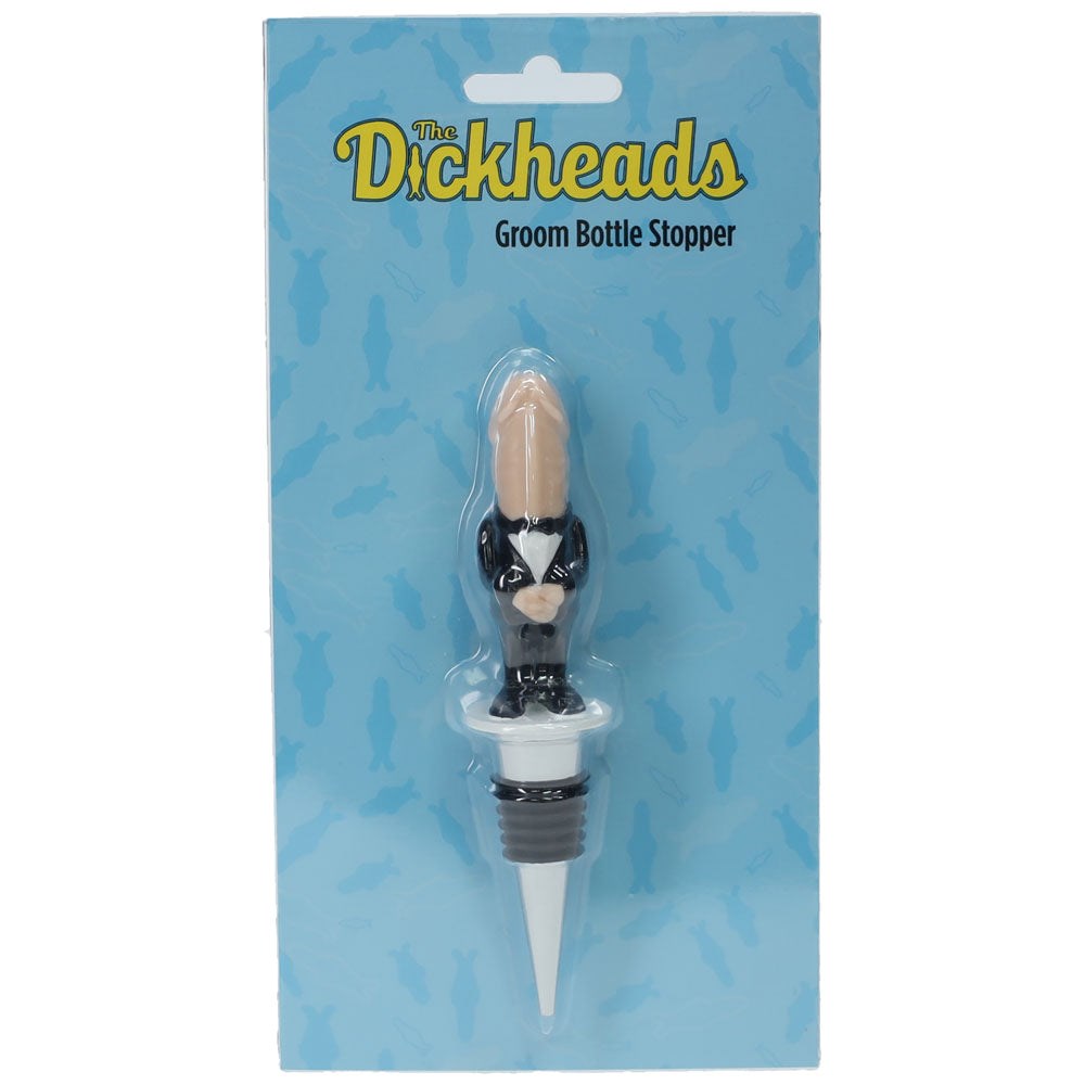 Shots Toys S LINE The Dickheads Groom Novelty Bottle Stopper - Party Gifts and Novelties