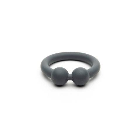 Bullring Grey Stretchy Cock Ring by Sport Fucker - Stretchy Cock Rings
