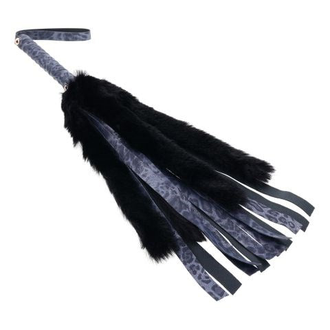 Sex & Mischief Cougar Faux Fur Flogger Furry Flogger Whip - Whips And Crops