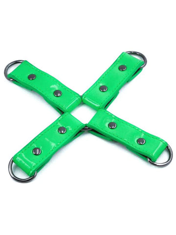 Electra Hog Tie Restraints Green by NS Novelties - Cuffs and Restraints