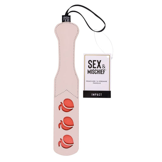 Sex and Mischief Peaches n CreaMe Paddle by Sportsheets - Paddles And Slappers