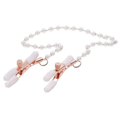 Sex and Mischief Peaches n CreaMe Nipple Clamps - Nipple and Clit Clamps