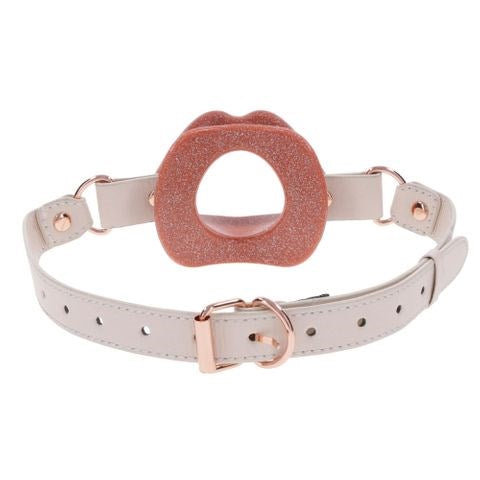 Sex and Mischief Peaches n CreaMe Silicone Lips Gag - Bondage Gags and Bits