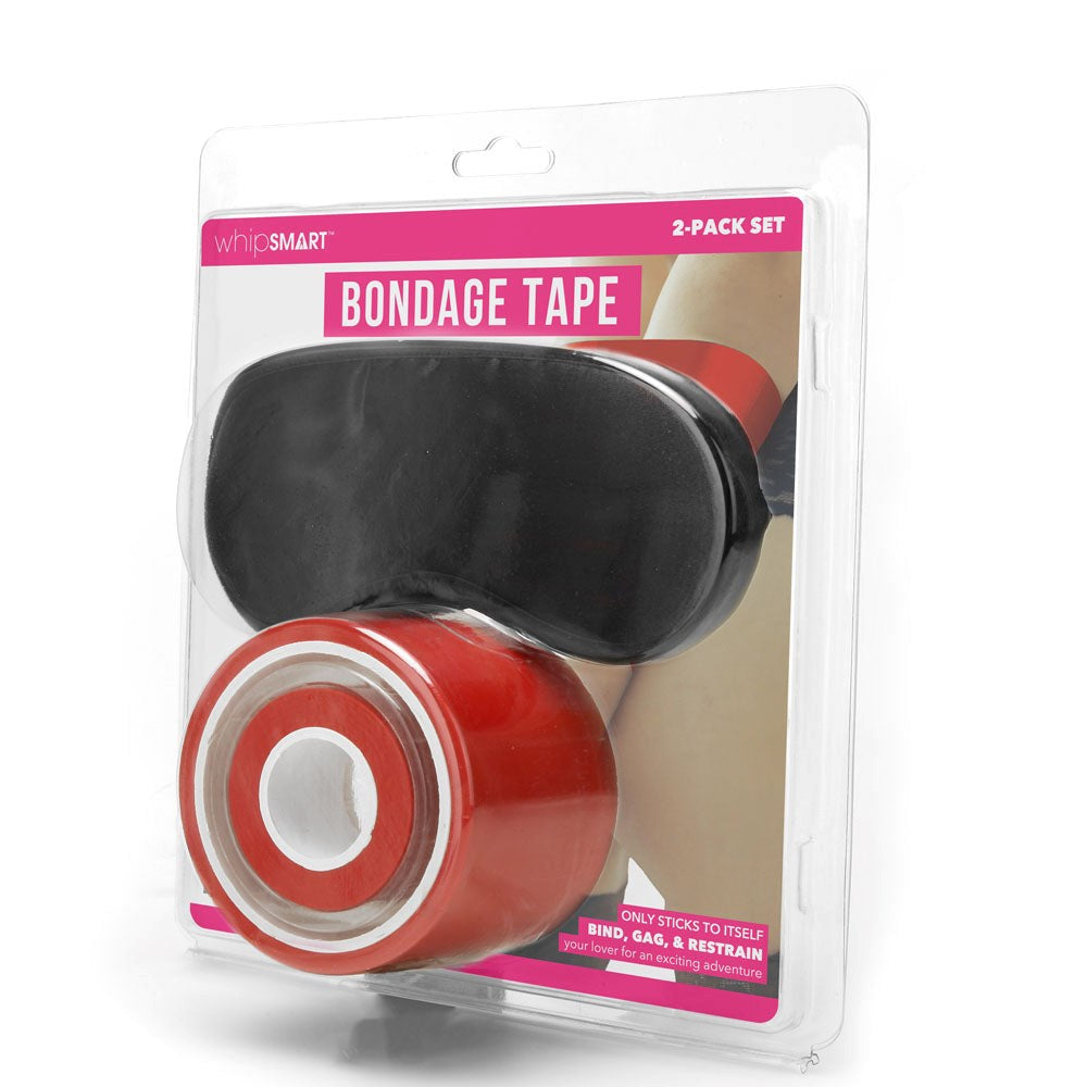 Whipsmart 30 Metre Bondage Tape With Bonus Eyemask - Cuffs And Restraints