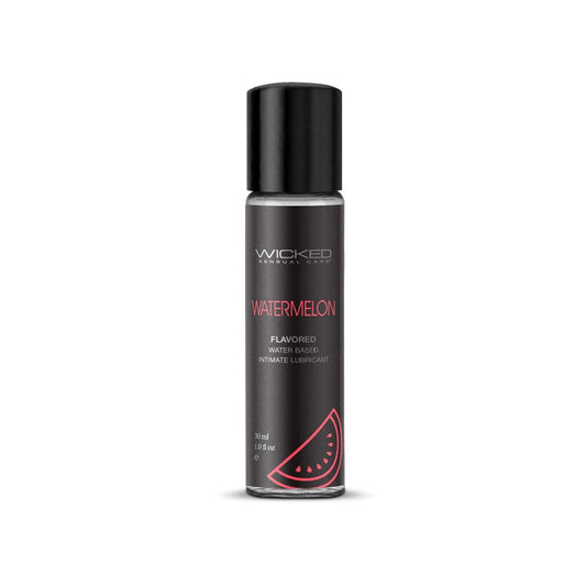 Wicked Watermelon Flavoured Water Based Lubricant Bottle - Water Based Lubes