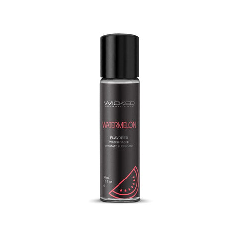 Wicked Watermelon Flavoured Water Based Lubricant Bottle - Water Based Lubes