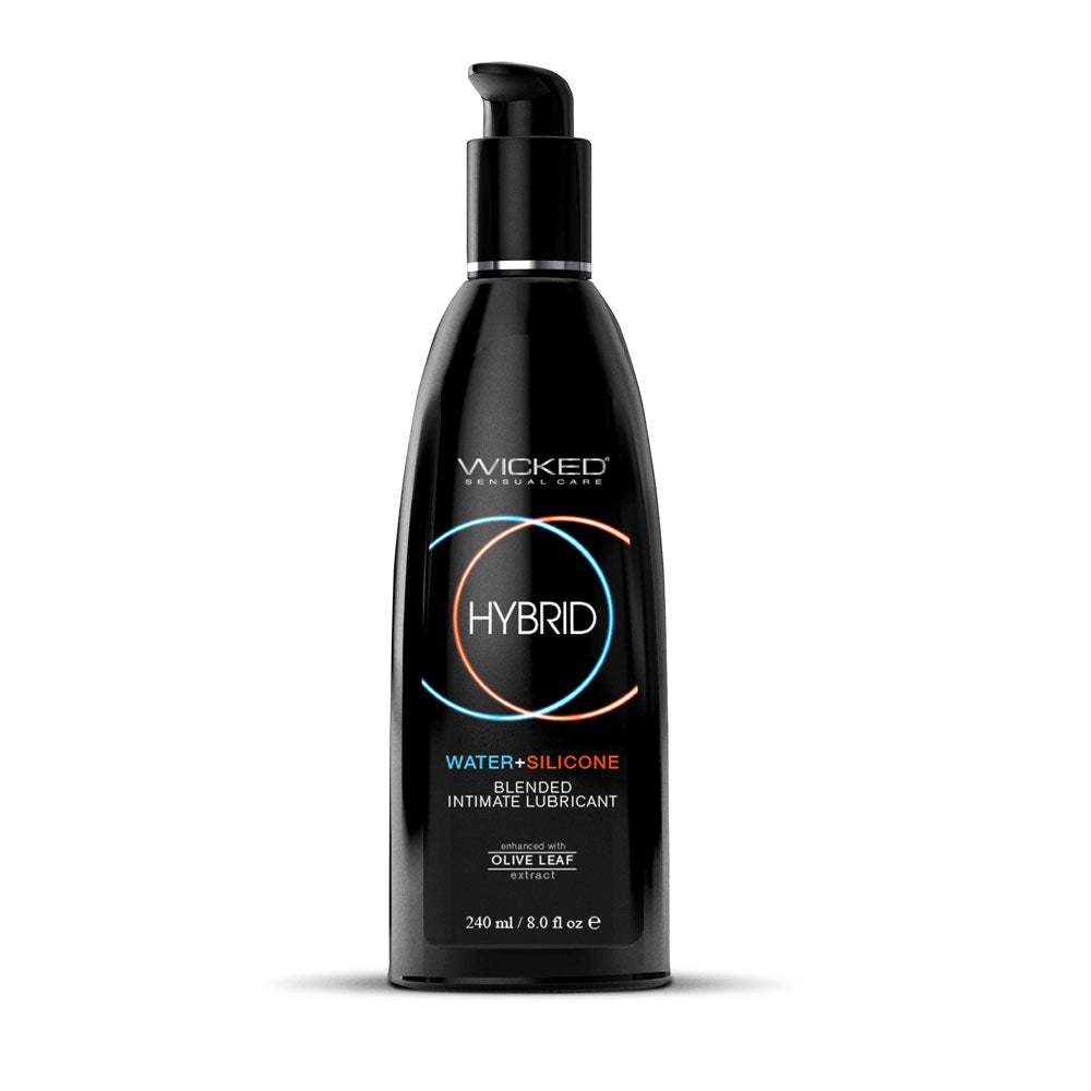 Wicked Hybrid Water & Silicone Blended Lubricant 240ml - Massage Oils and Lubricants