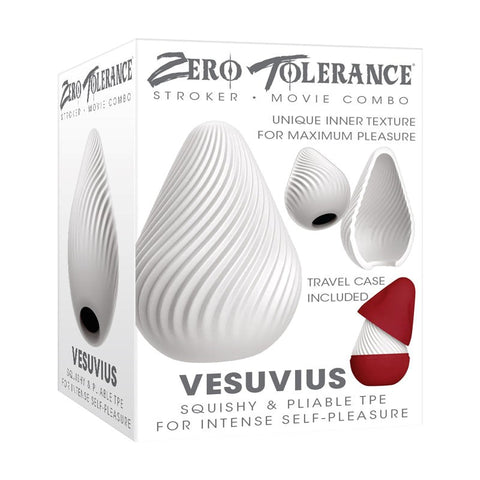 Zero Tolerance VESUVIUS Stroker Egg by Evolved Novelties - Masturbators and Strokers