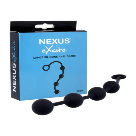 EXCITE Silicone Anal Beads by Nexus Sex Toys - Anal Beads and Balls