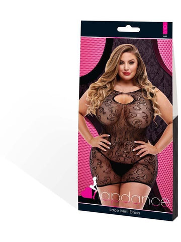 Lapdance Lingerie Lace Mini Dress LC-63 by Xgen Products - Body Stockings