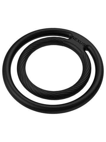 Nexus Double Enduro Silicone Cock And Ball Ring - Ball and Cock Toys