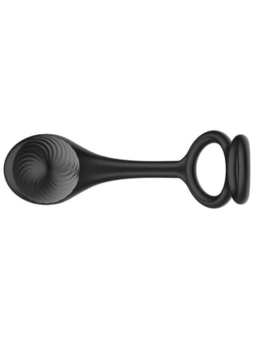 Tornado Cock And Ball Ring And Butt Plug by Nexus Sex Toys - Butt Plugs