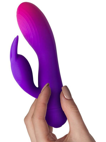 Glo-Girl Rabbit Vibrator by Rocks Off - Rabbit Vibrators