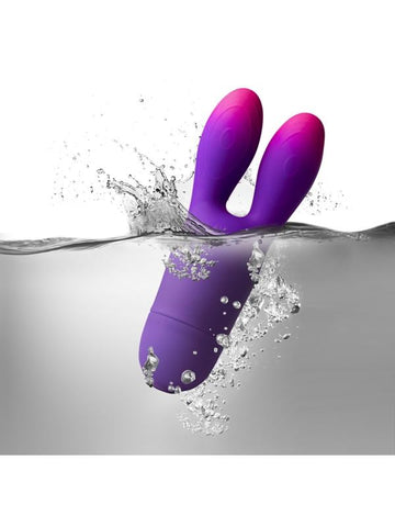 Glo-Girl Bunny Rabbit Vibrator by Rocks Off - Rabbit Vibrators