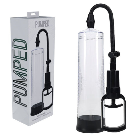 PUMPED Basic Mens Penis Pump 2 by Shots Toys - Penis Pumps And Stretchers