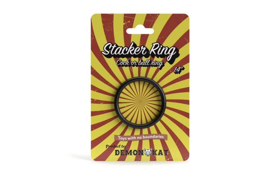 Demon Kat Stacker Stretchy Silicone Cock Ring - Stretchy Cock Rings