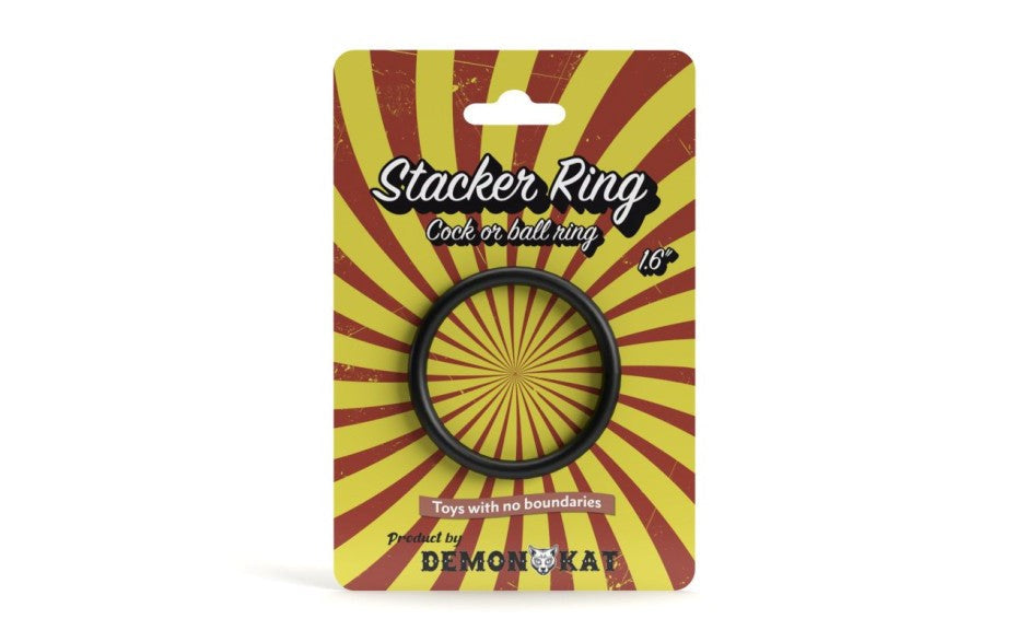 Demon Kat Stacker Stretchy Silicone Cock Ring - Stretchy Cock Rings