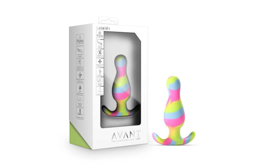 Avant Kaleido Tapered Head Silicone Butt Plug - Butt Plugs