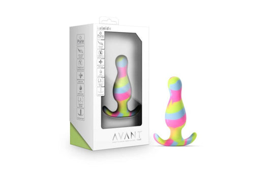 Avant Kaleido Tapered Head Silicone Butt Plug