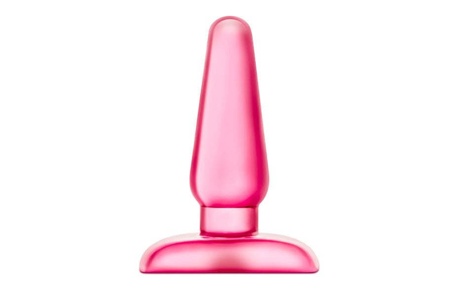 B Yours Eclipse Anal Pleaser Butt Plug Medium Pink - Butt Plugs
