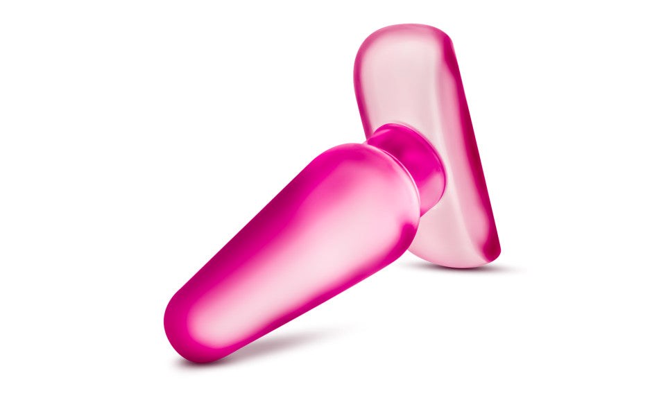 B Yours Eclipse Anal Pleaser Butt Plug Medium Pink - Butt Plugs