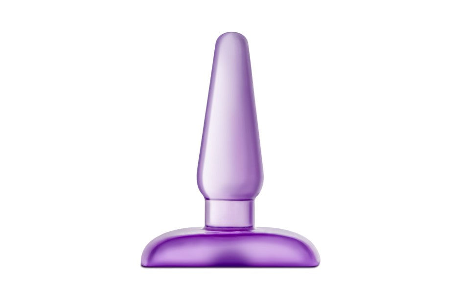 B Yours Eclipse Anal Pleaser Butt Plug Small Purple - Butt Plugs