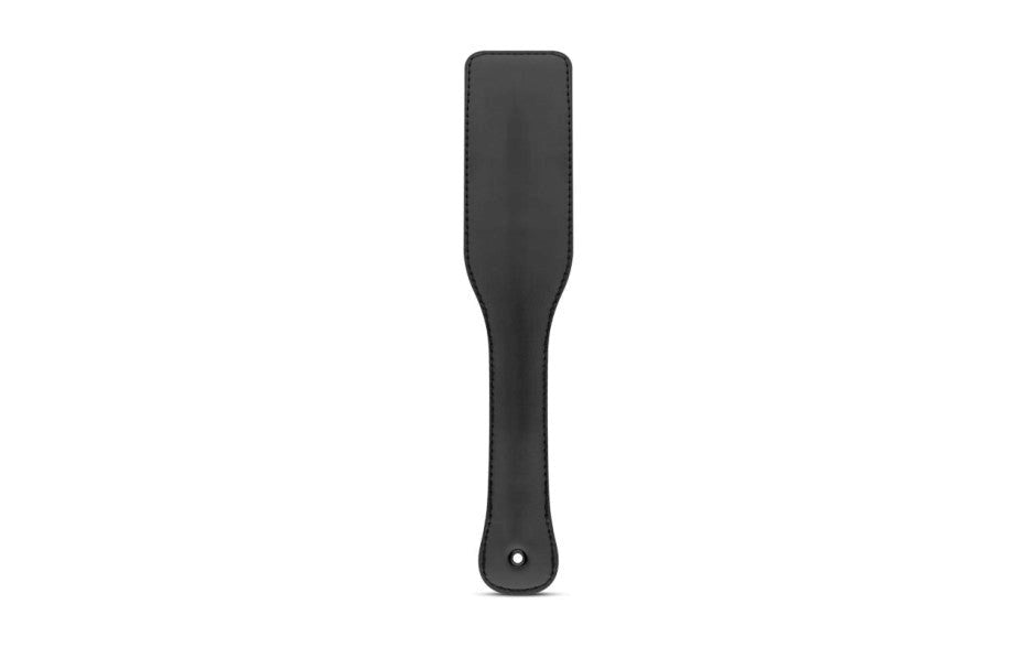 Bedroom Fantasies Faux Leather Bondage Paddle Black - Paddles And Slappers