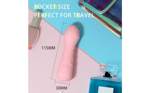 Barbie Yellow Vibrating Bullet Massager by Drywell - Bullet Vibrators