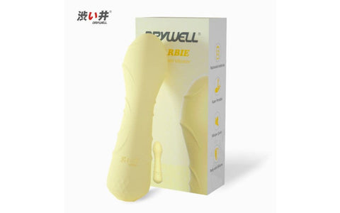 Barbie Yellow Vibrating Bullet Massager by Drywell - Bullet Vibrators