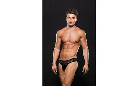Modern and Sexy Fishnet Men's Thong by Envy - Jocks and G-Strings